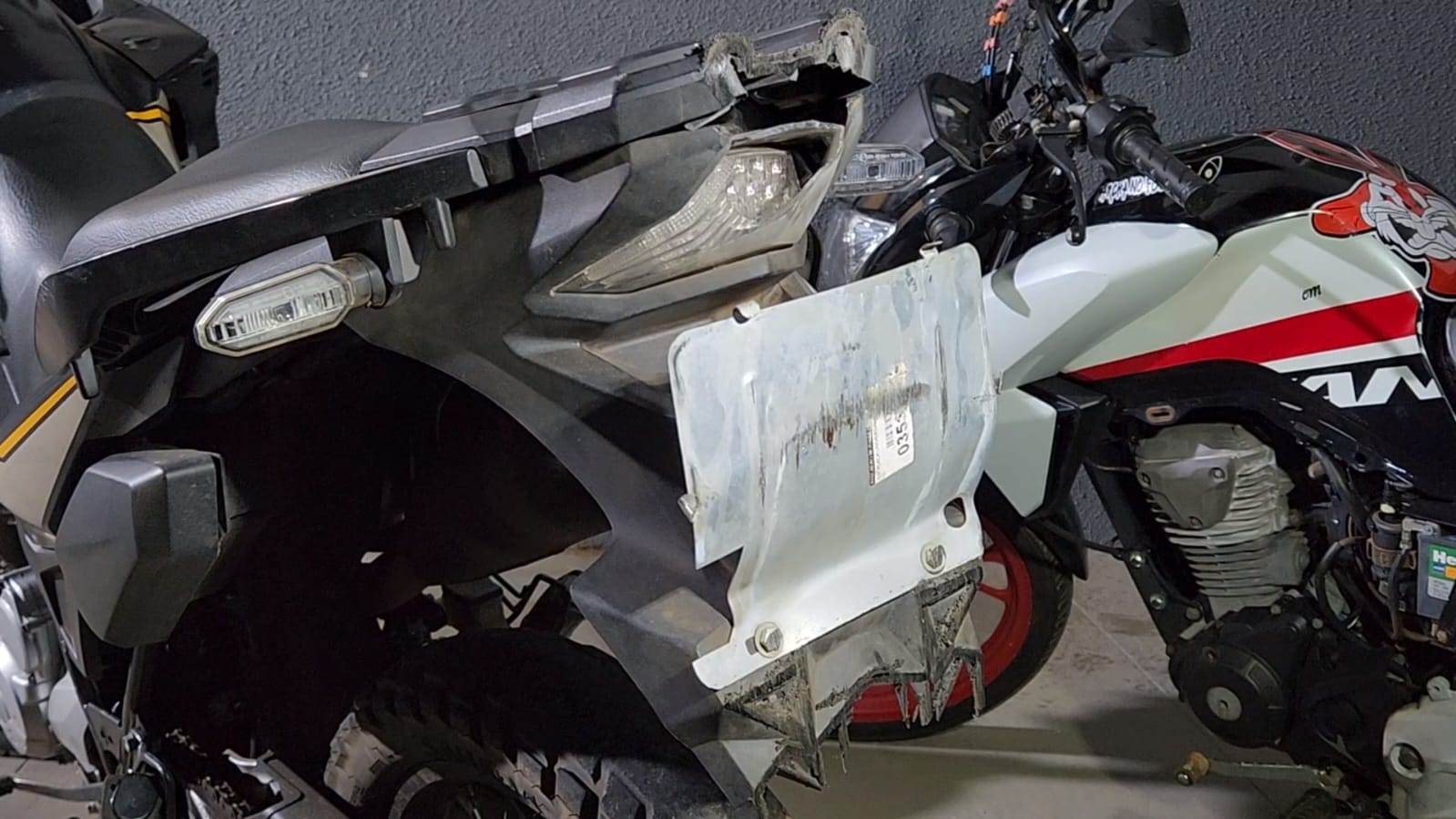 Guarda Municipal Apreende Motocicleta Irregular E Falsa Placa R9 NEWS