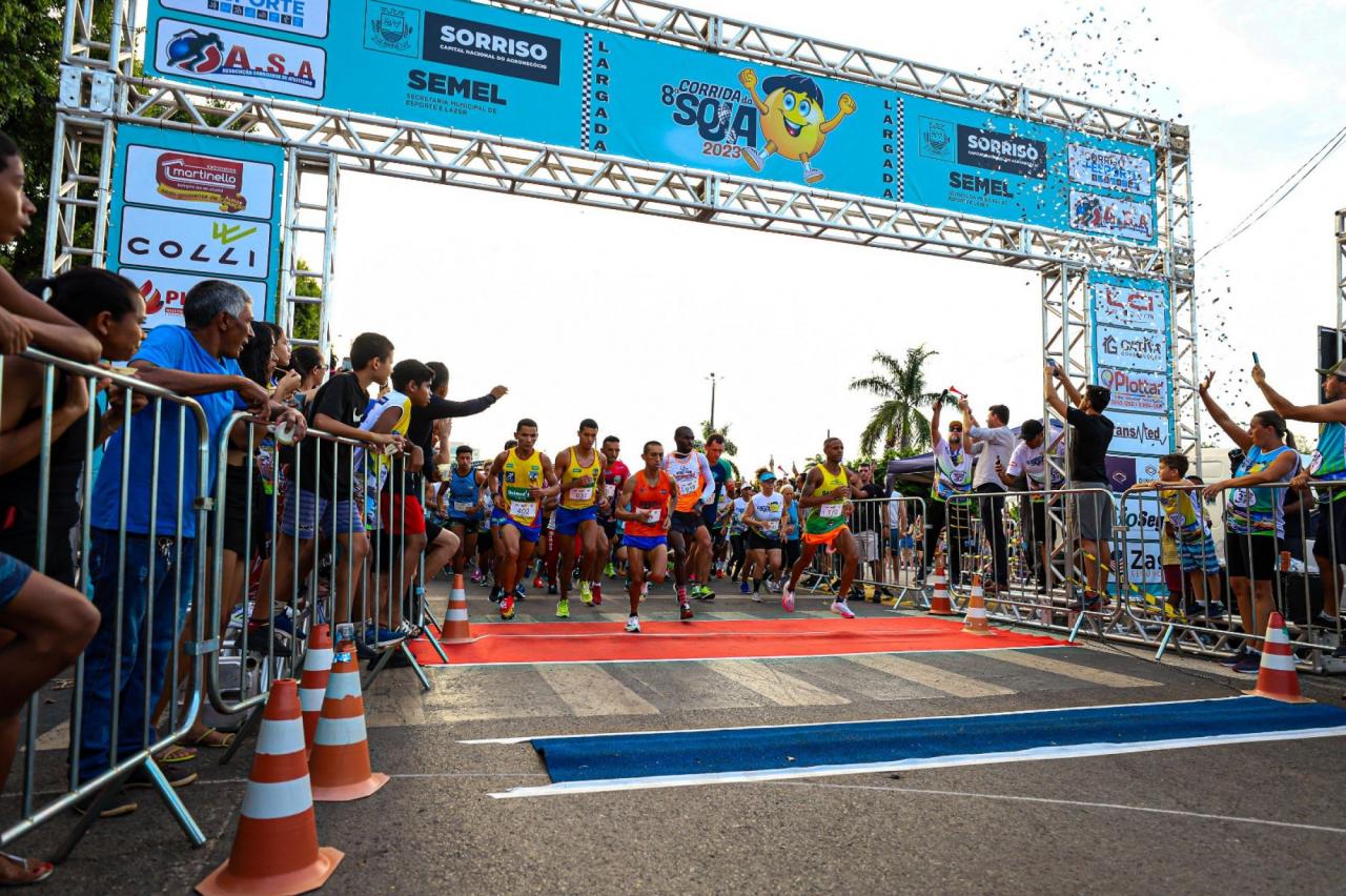 Corrida da Soja abre inscrições e promete premiação superior a R$ 100 mil em Sorriso