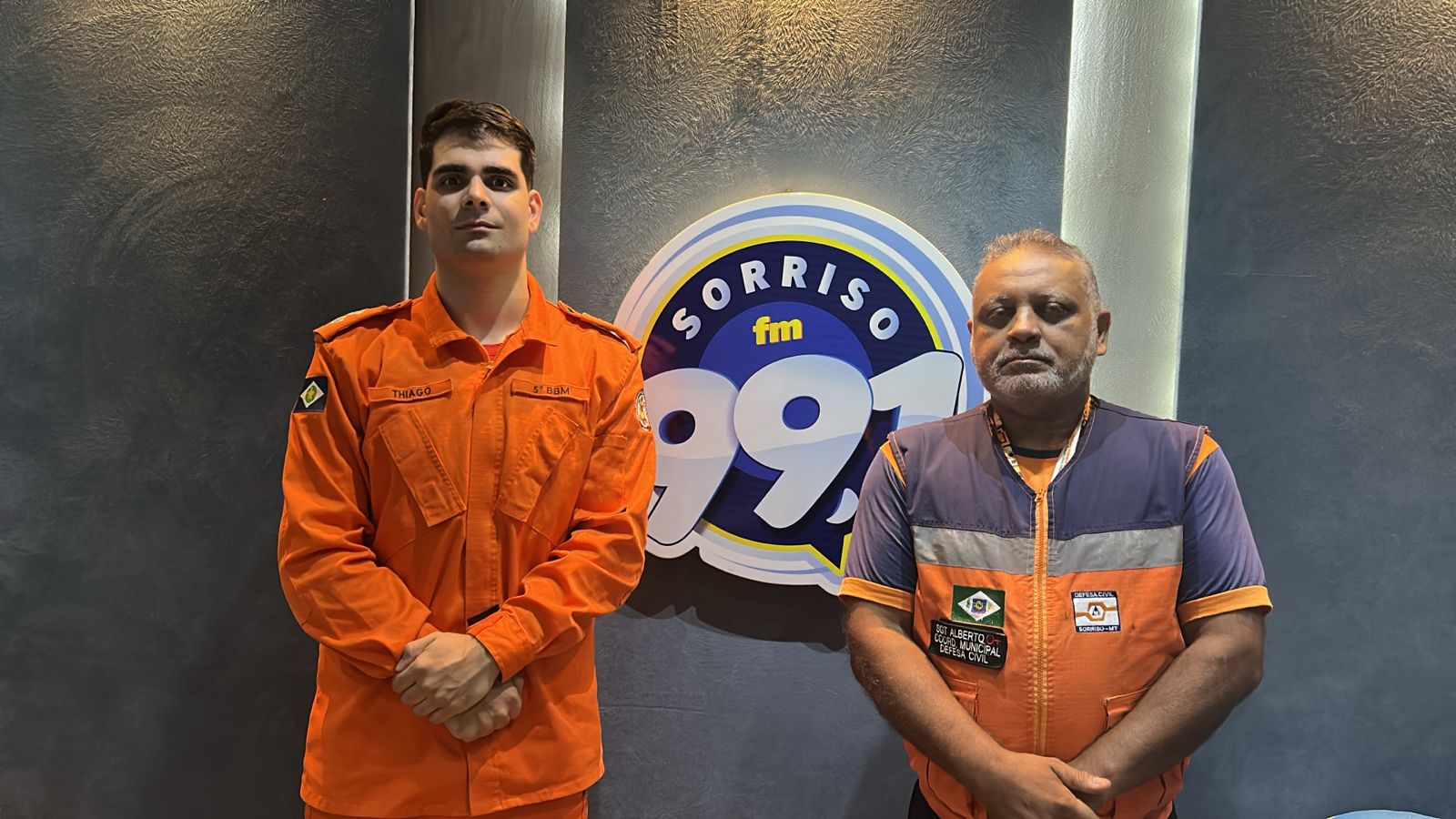 Defesa Civil e Bombeiros alertam população sobre cuidados no início do período chuvoso em Sorriso