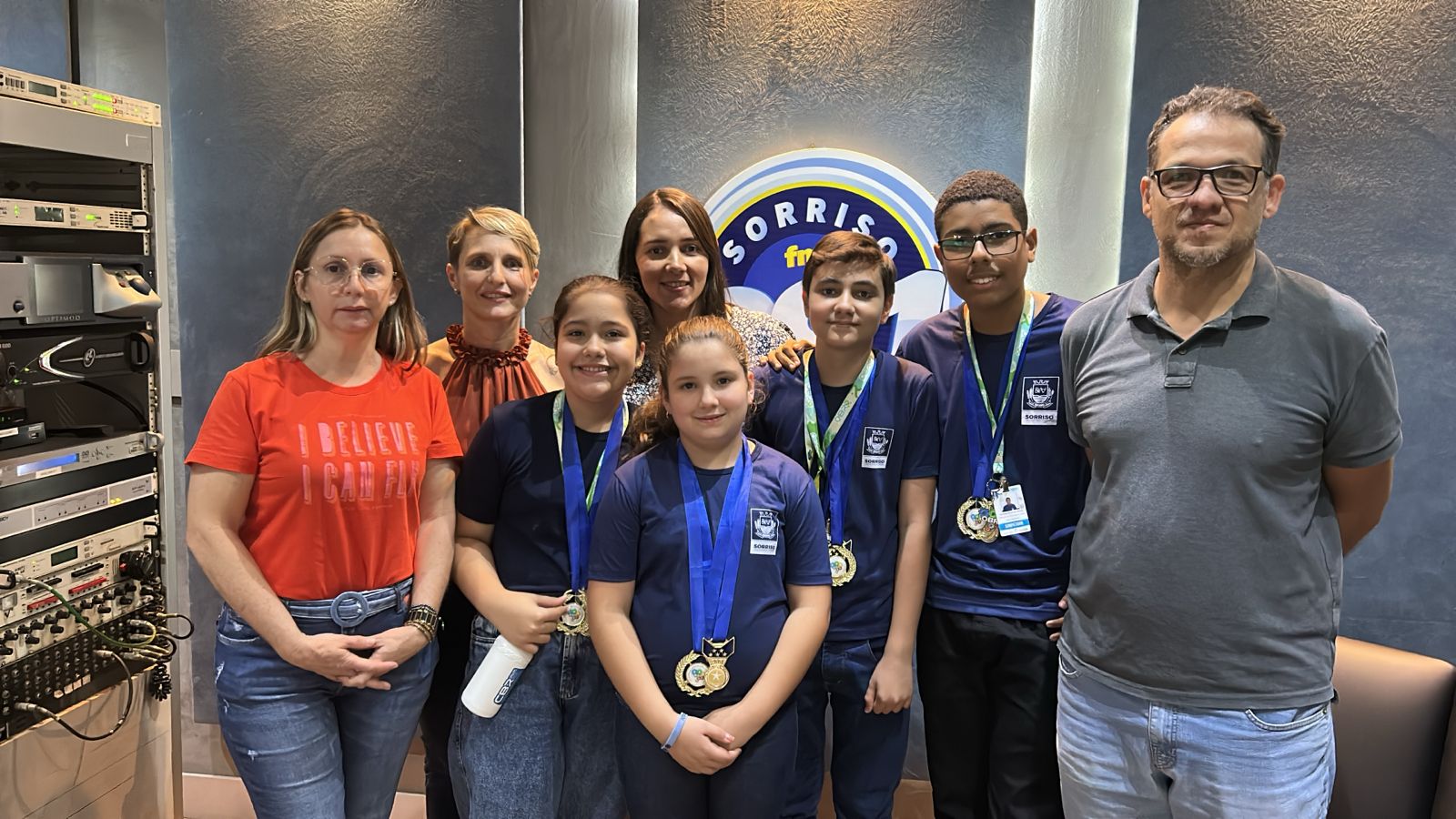 Estudantes do CEMEB Sorriso conquistam ouro na Olimpíada Brasileira de Robótica