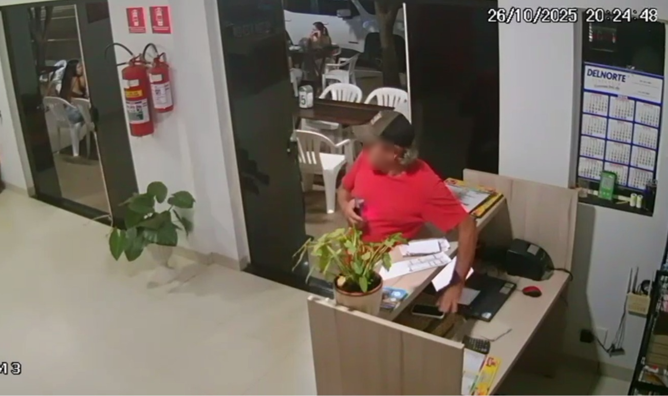 RAIO prende homem que furtou celular em lanchonete de Sorriso