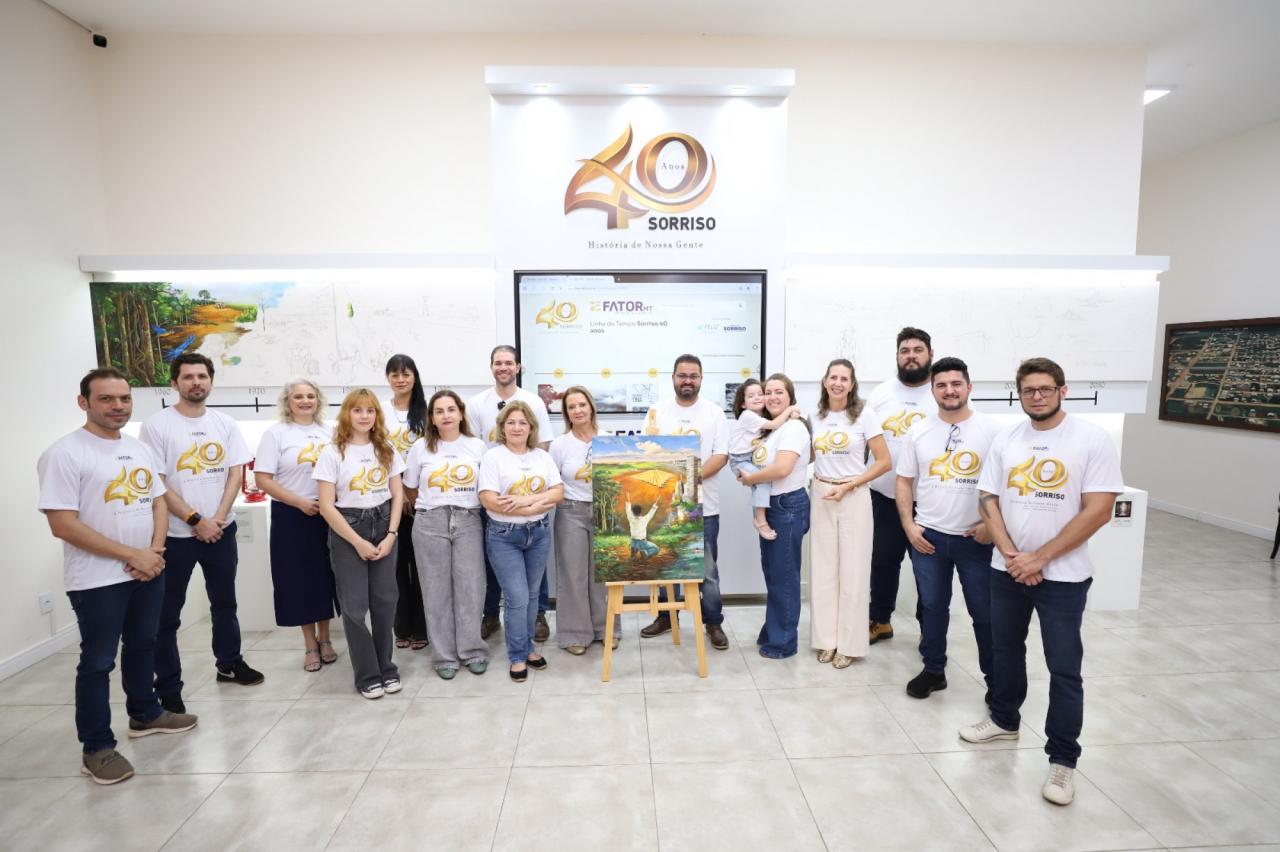 Projeto “Sorriso 40 anos – a história de nossa gente” resgata memórias e celebra trajetória do município