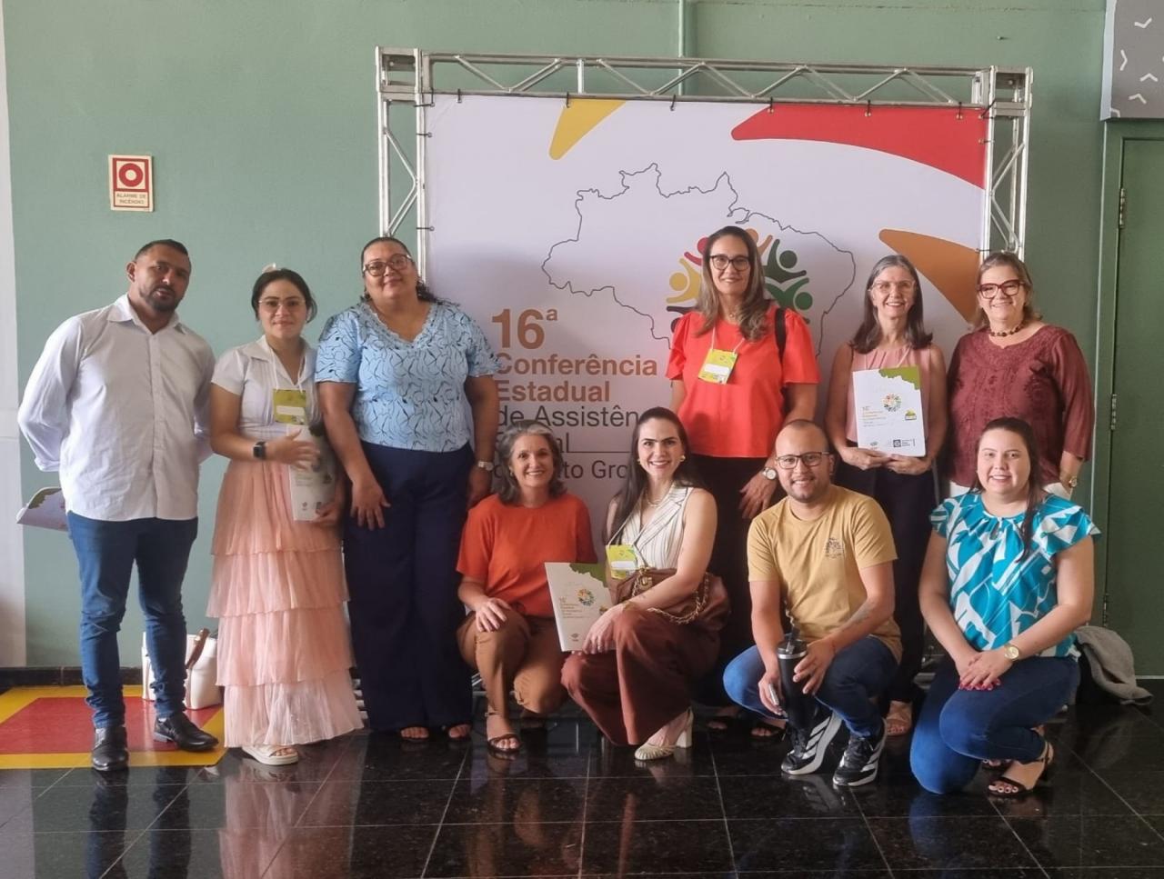 Representantes de Sorriso participam da 16ª Conferência Estadual de Assistência Social em Cuiabá