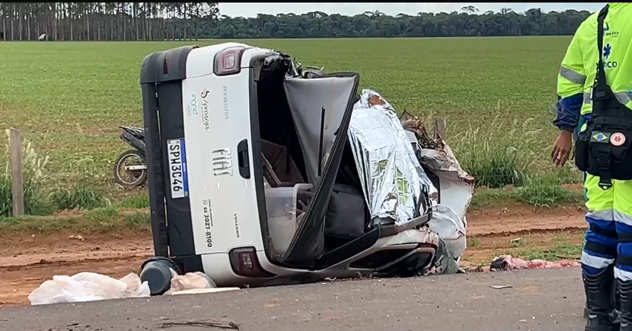 Homem de 38 anos morre em colisão frontal na BR163 em Sorriso