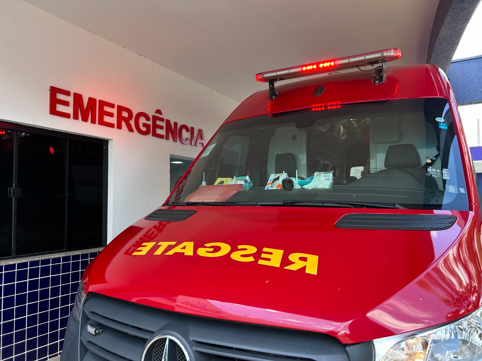Sorriso: Bombeiros salvam recém-nascida de 24 dias que parou de respirar durante amamentação