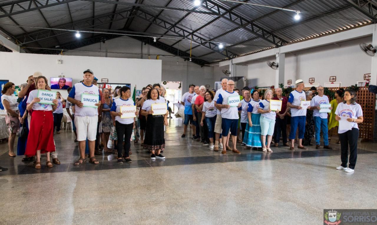 Olimpíadas da Pessoa Idosa iniciam segunda-feira com Caminhada da Alegria em Sorriso