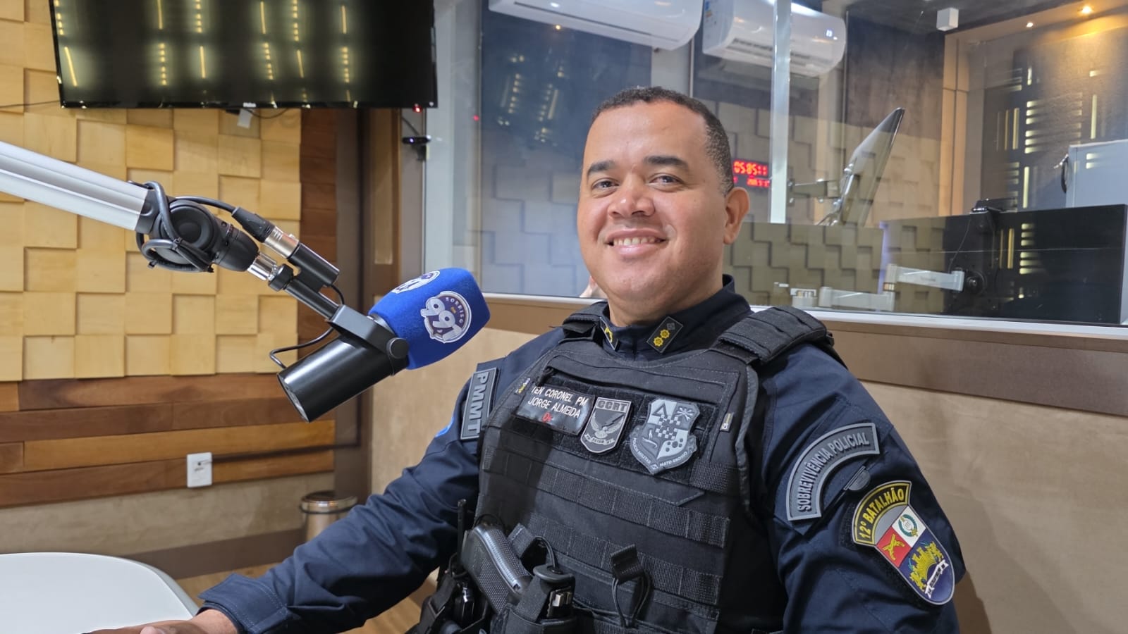Tenente Coronel PM Jorge almeida fala sobre Operação Centro Seguro