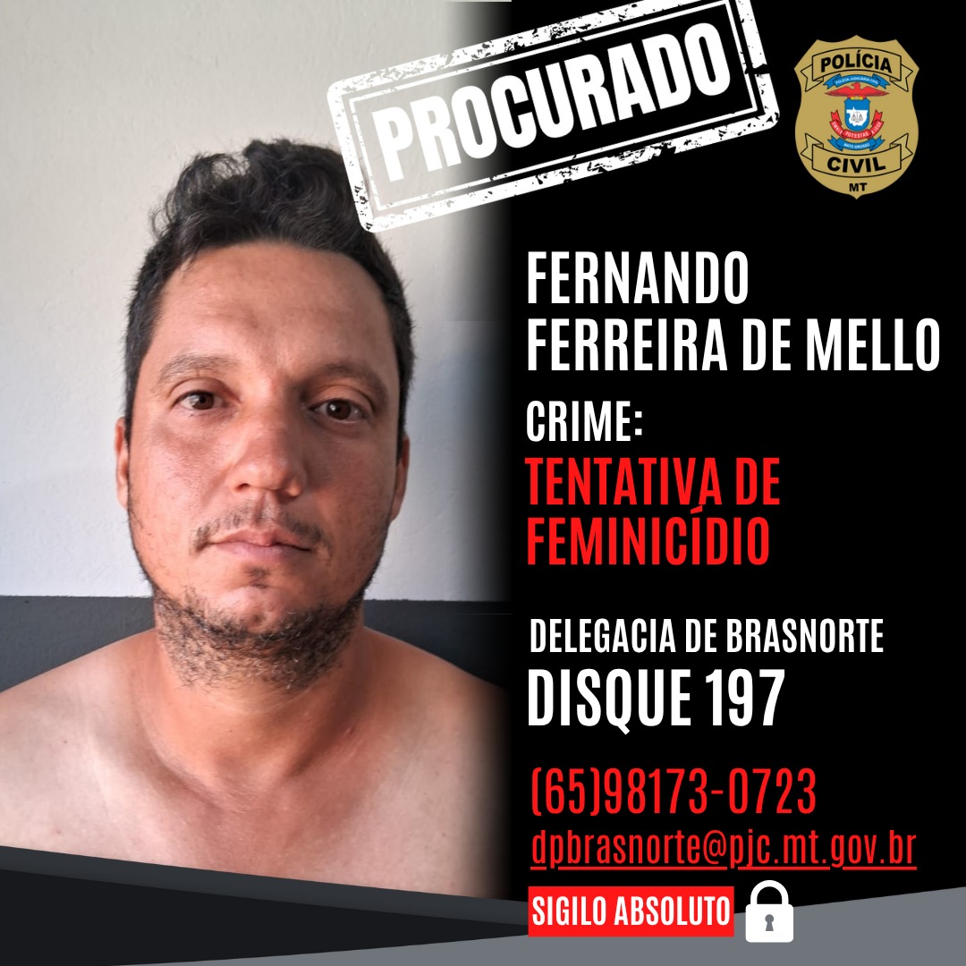 Foragido por tentativa de feminicídio contra ex-companheira é preso no Jardim Primavera