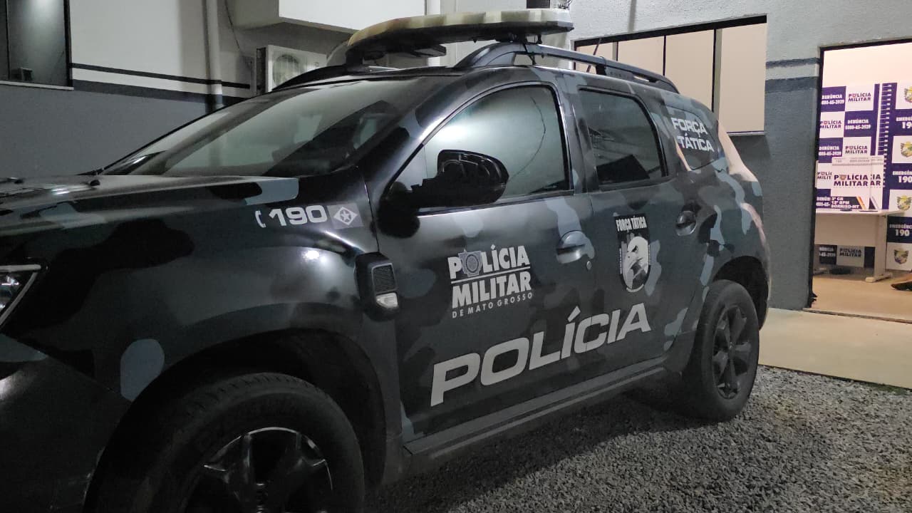Força Tática prende homem com mandado de prisão em aberto por receptação