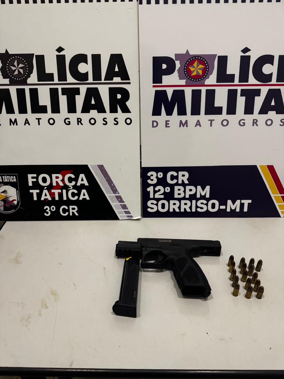 Motorista embriagado é preso com pistola 9mm durante Operação Lei Seca