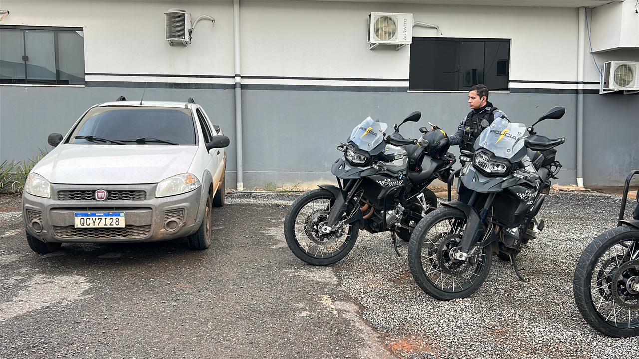 Veículo furtado em Sinop é recuperado pelo RAIO durante cerco na BR-163