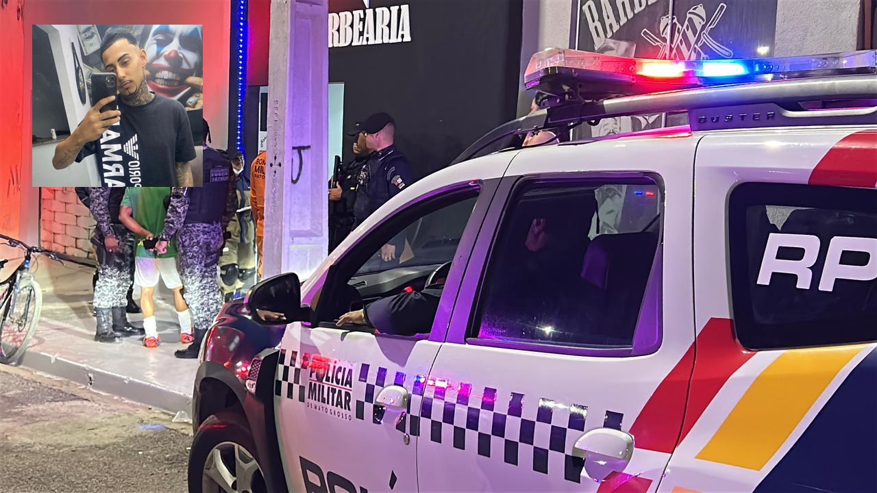 Execução em barbearia: jovem é morto a tiros enquanto cortava o cabelo em Sorriso