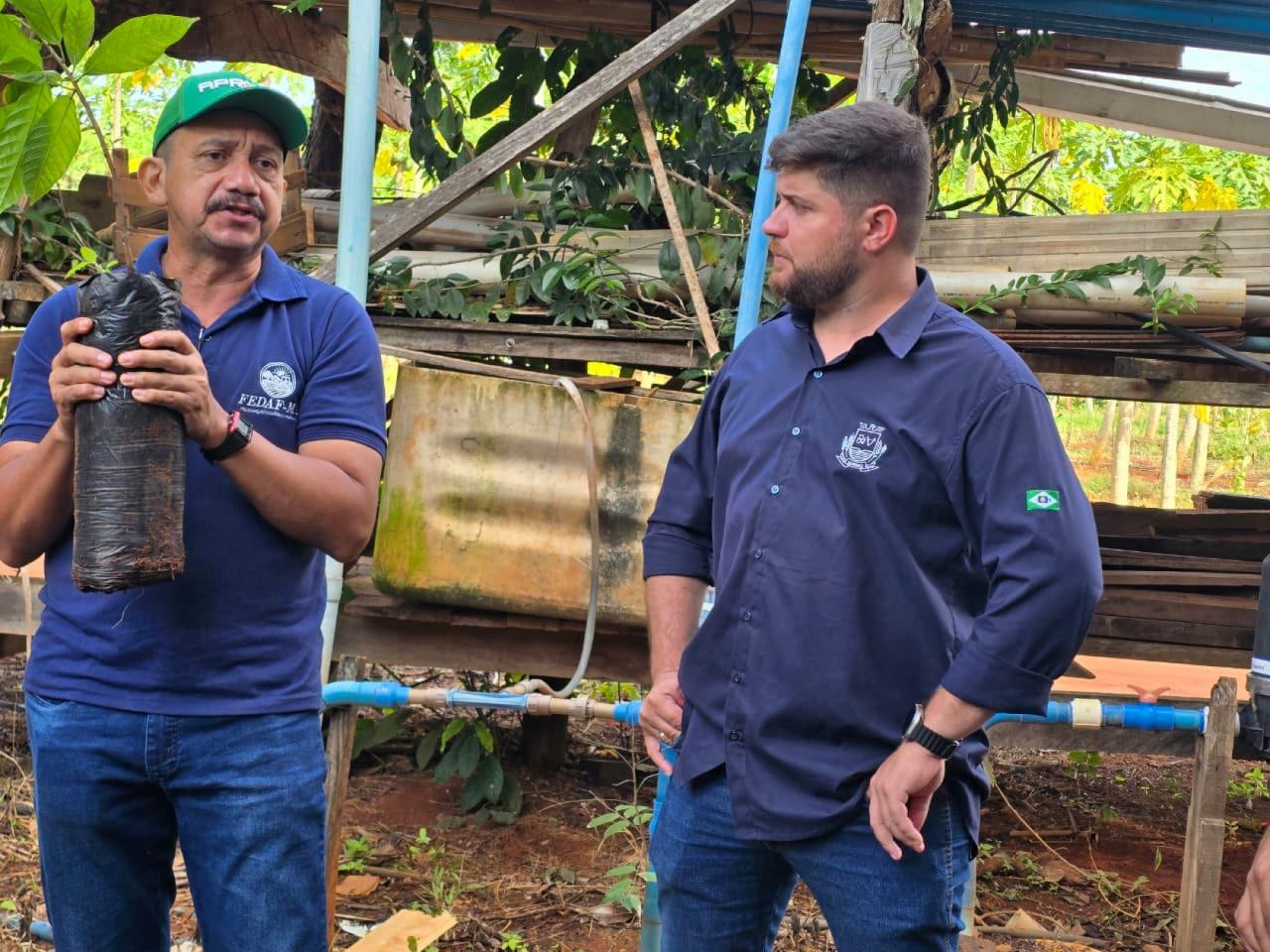 Sorriso participa do lançamento do Projeto Cacau Sustentável em Santo Antônio de Leverger