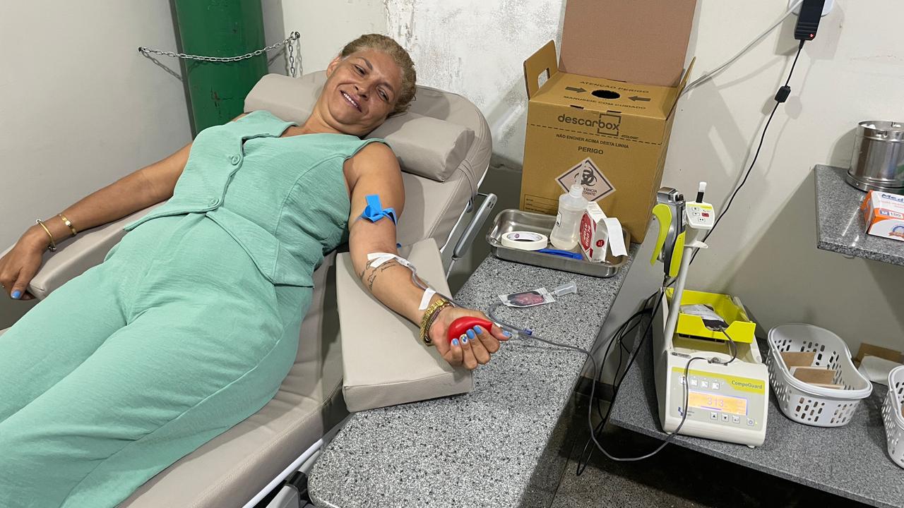 Campanha de doação de sangue em parceria com o Rotary segue até sábado em Sorriso
