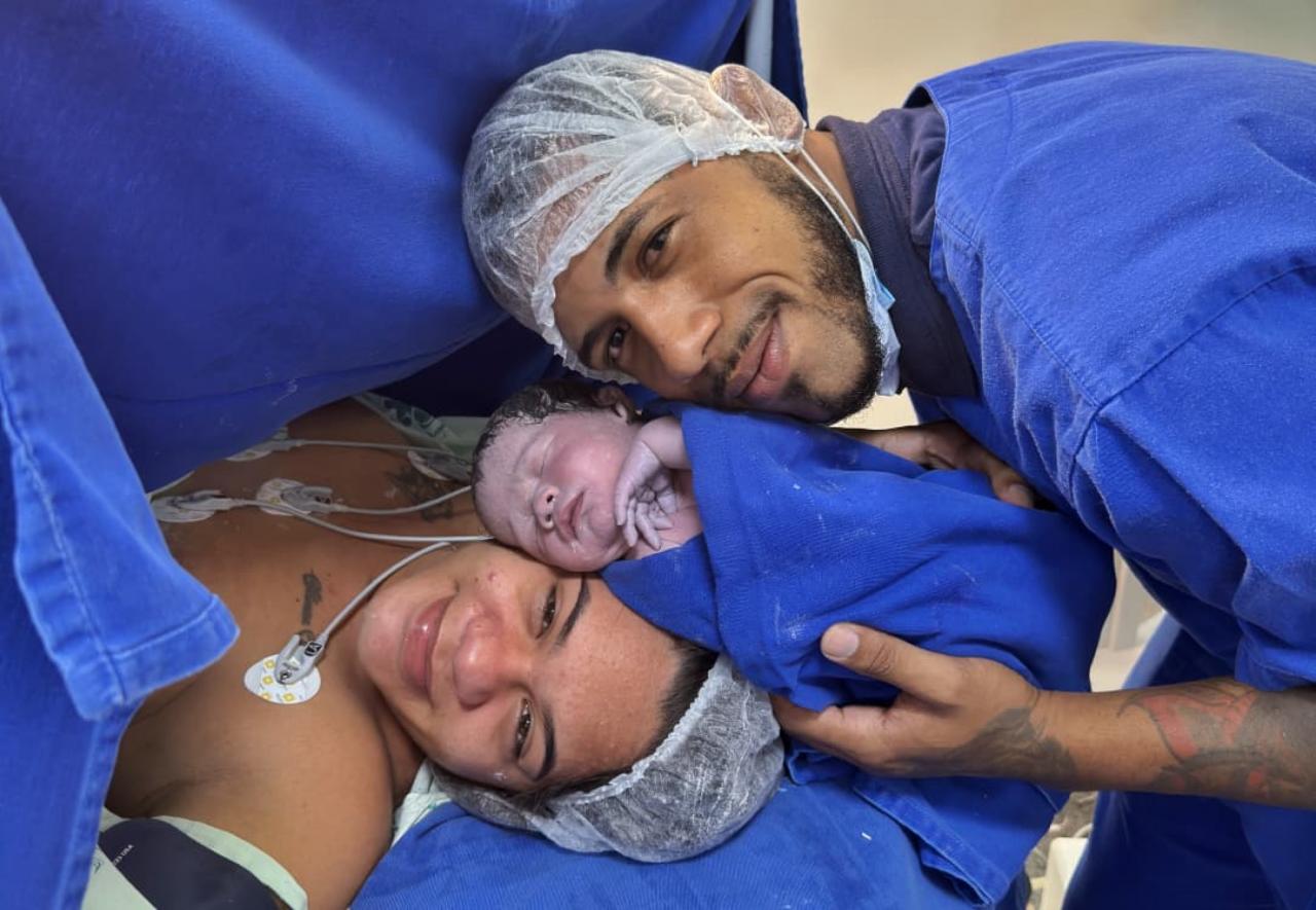 Davi Lucas marca o 500º nascimento na Maternidade Amor de Mãe