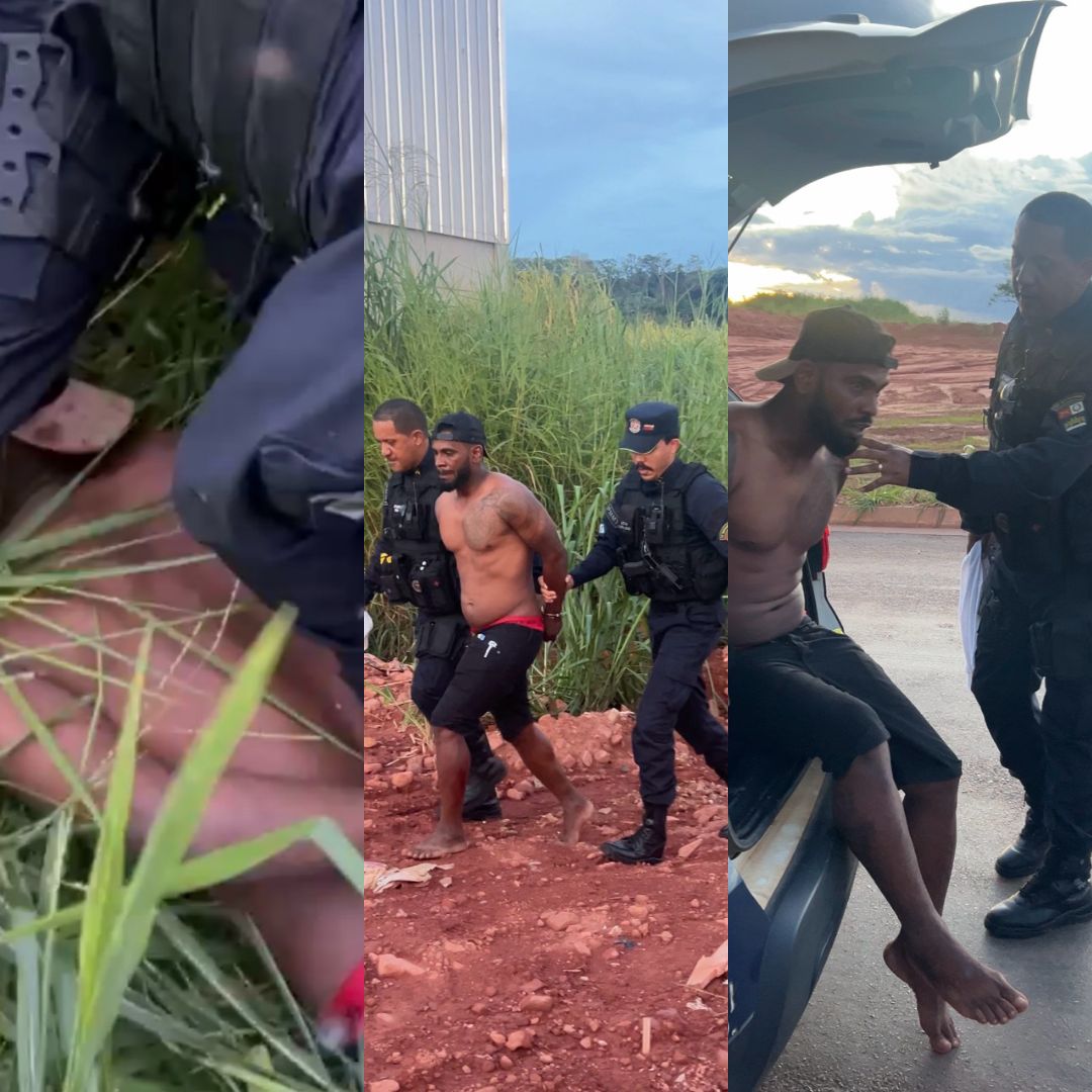 Sorriso: homem é preso após descumprir medida protetiva e fugir para área de mata