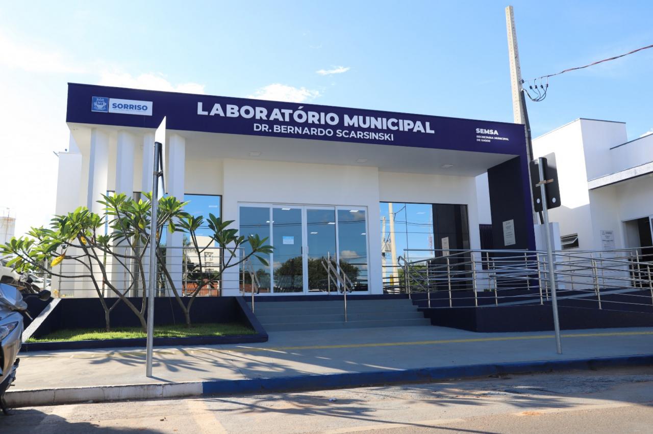 Laboratório Municipal de Análises Clínicas é inaugurado hoje em Sorriso