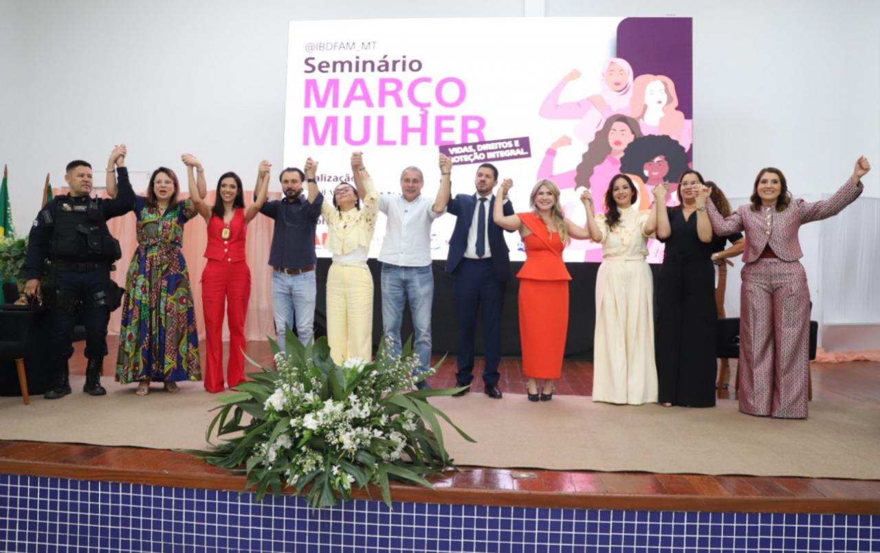 Seminário em Sorriso amplia debate sobre violência contra a mulher e rede de proteção