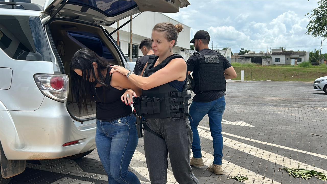 Sorriso: jovem é preso suspeito de quatro homicídios e namorada por tráfico