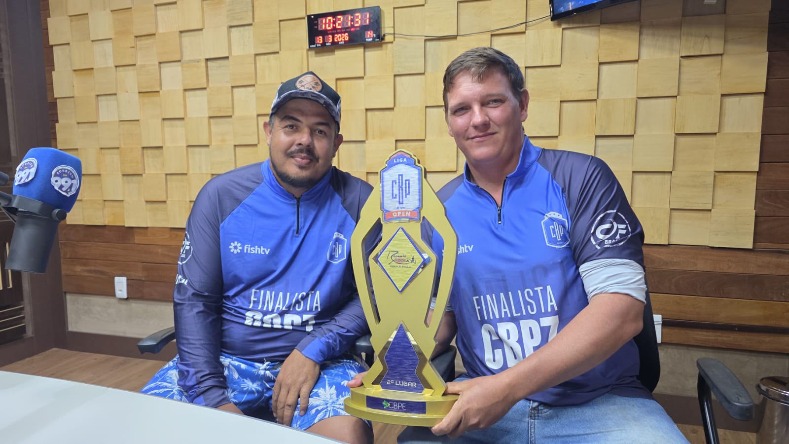 Dupla de Sorriso se classifica para final do Brasileiro de Pesca em Tanques