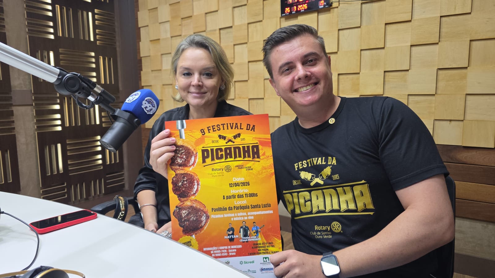 Rotary Sorriso Ouro Verde promove 9º Festival da Picanha com foco em projetos sociais