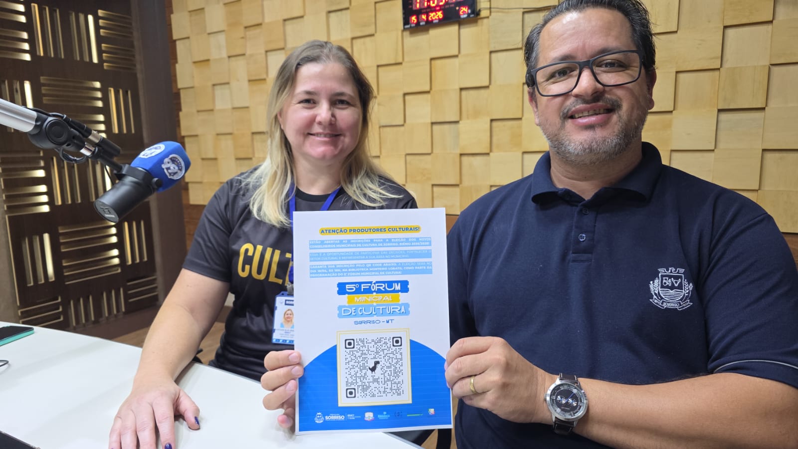 Eleição do Conselho de Cultura de Sorriso acontece neste sábado e inscrições seguem abertas