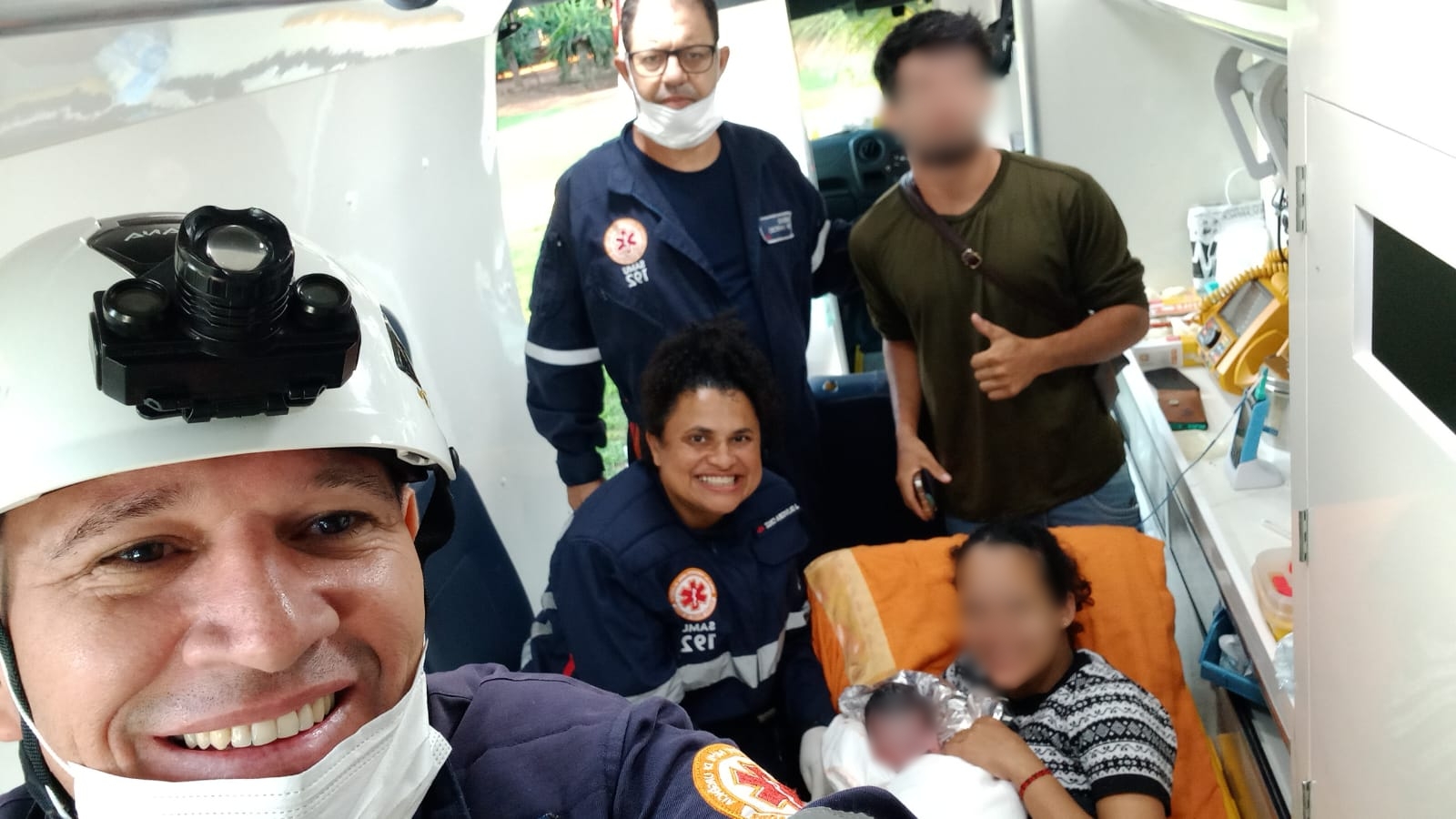 Bebê nasce em fazenda de Sorriso com ajuda do SAMU e emociona família às vésperas do Dia das Mães
