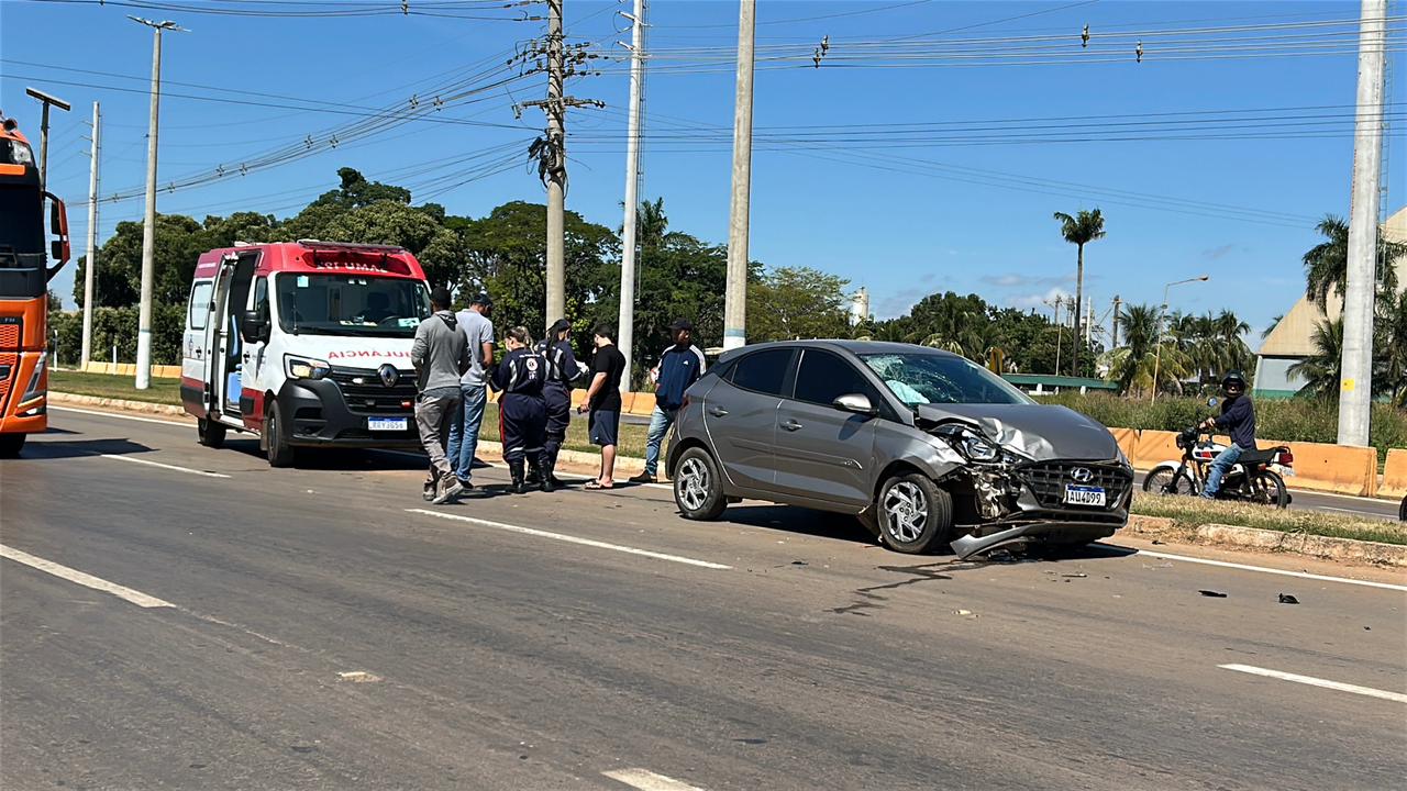Motorista supostamente embriagado provoca acidente entre Strada e HB20 na MT-242 em Sorriso