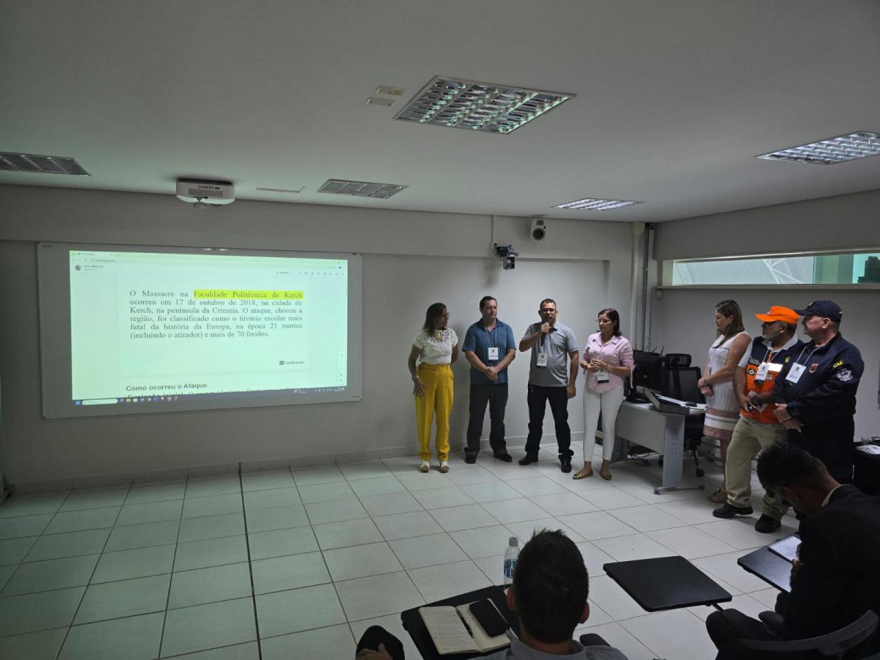 Sorriso participa de capacitação da Abin para prevenção de ataques violentos em escolas
