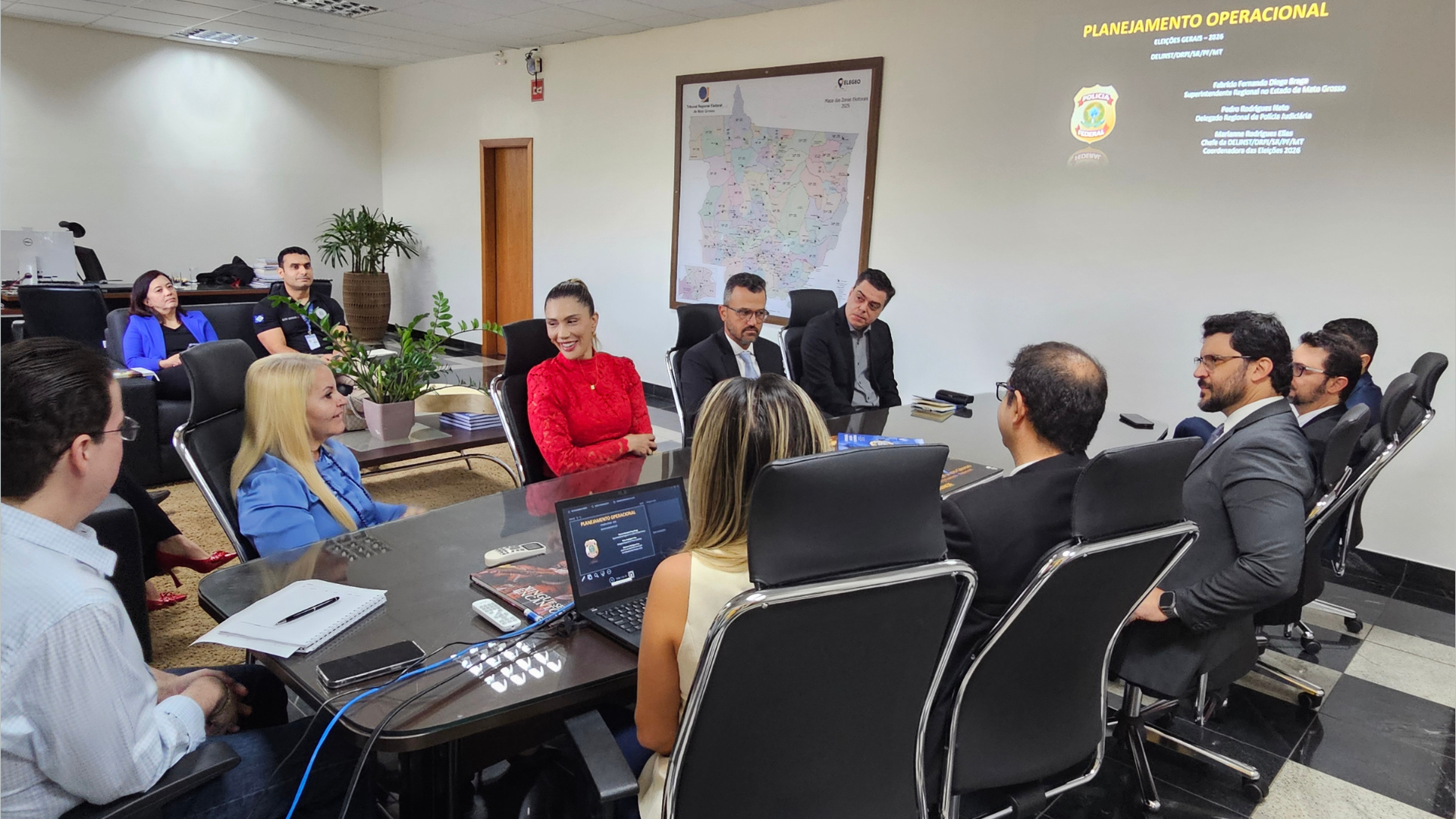 Acordo entre TRE-MT e Polícia Federal fortalece segurança nas Eleições 2026