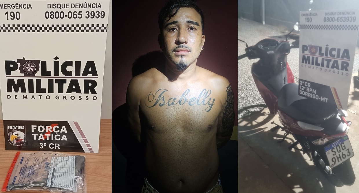 Suspeito morre em confronto com a Força Tática durante operação contra homicídios em Sorriso
