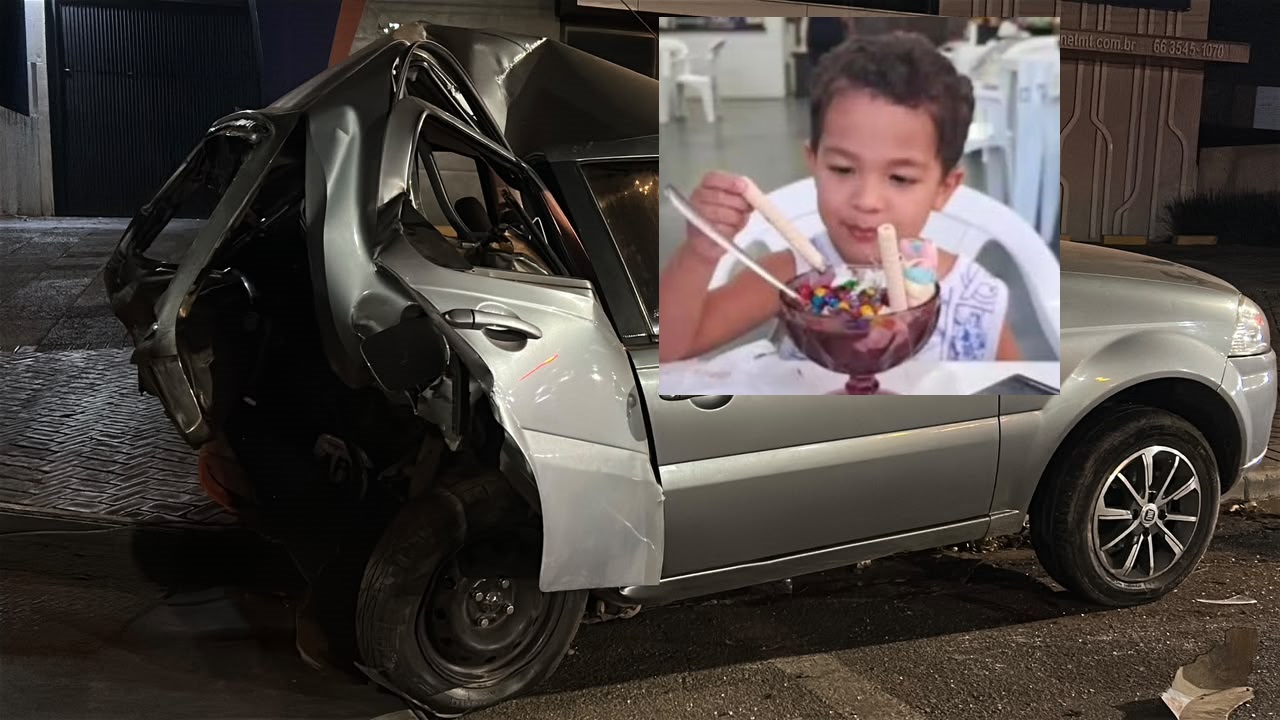 Polícia investiga como homicídio doloso eventual acidente que matou criança de 4 anos em Sorriso (vídeo)