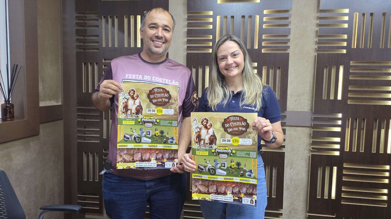 Festa do Costelão da Igreja São José em homenagem ao Dia dos Pais será neste domingo no CTG